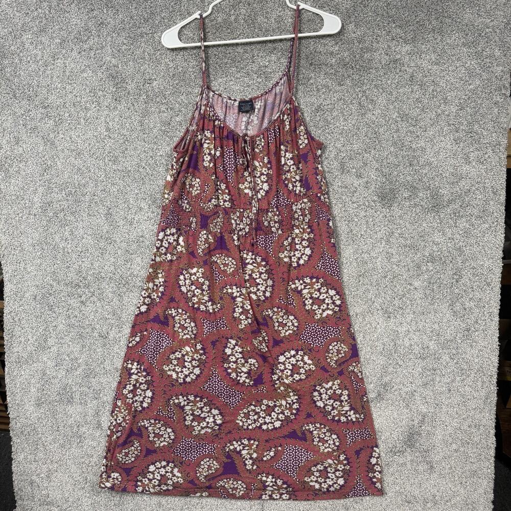 Faded Glory Sundress Size XL Boho Floral Peasant Hippie Beachy Feminine Romantic